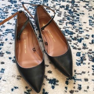 Gap leather ballet flats